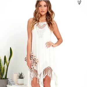 Amuse Society Lilah fringe dress